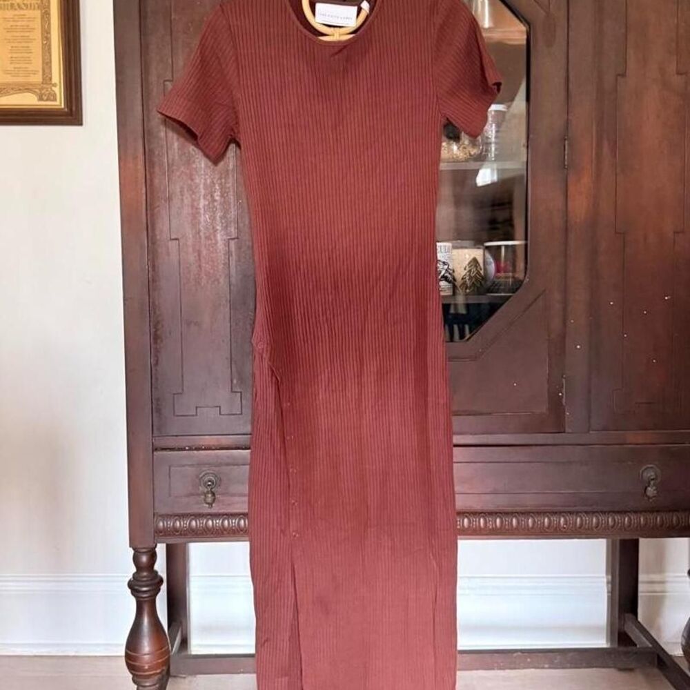 The-fifth-label Women's Brown and Burgundy Dress